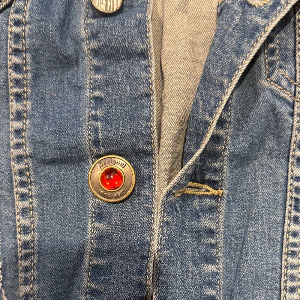 Desigual Denim Jacket - Picture 3 of 8